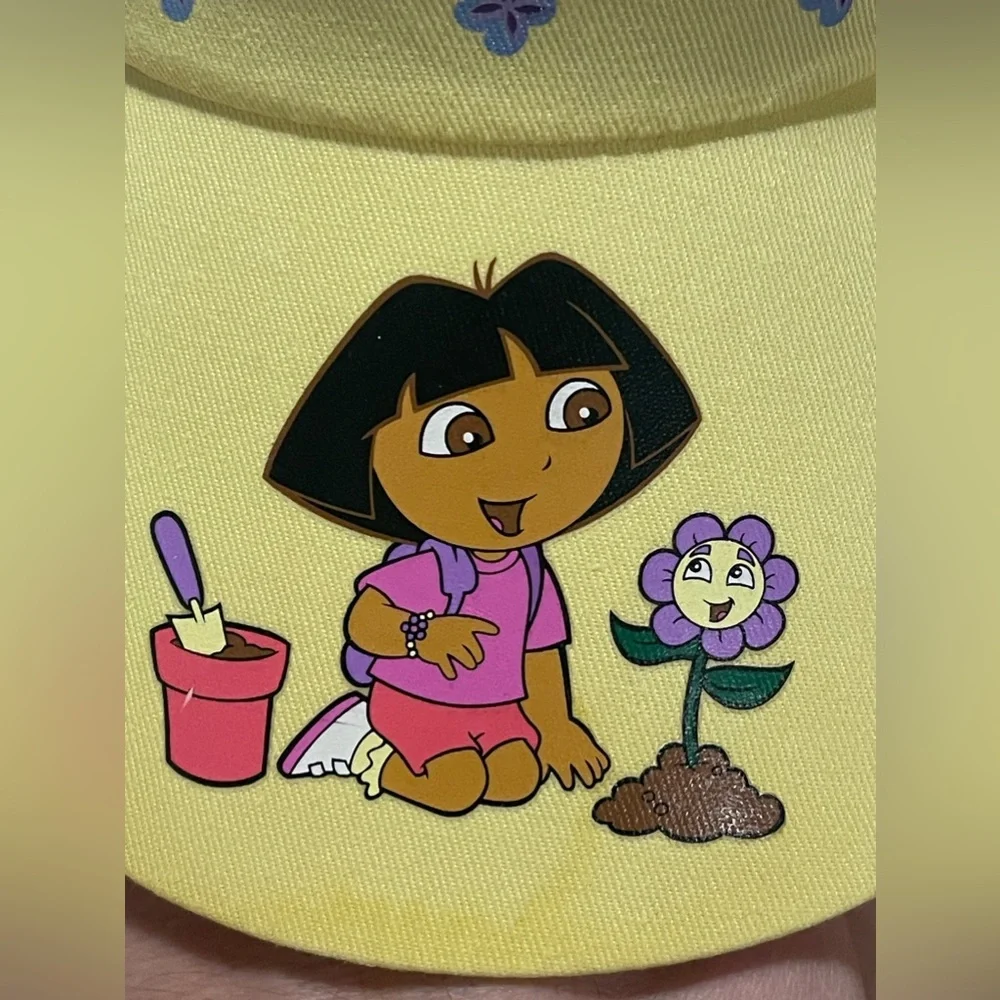 Vintage Y2K Dora The Explorer Nick Jr Toddler‎ Visor